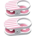 thumbnail image 2 of Clip-On Drink Holder, Portable Cup Holder with Clamp for Beach Chair Desk Table Pool, Outdoor Indoor Beverage Holder for Cans Bottles (1pc/2pc), 2 of 5