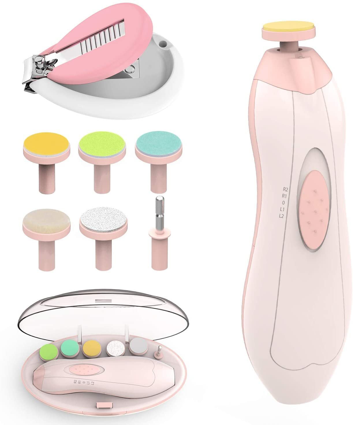 Polish Kids Baby Manicure Electric Nail Trimmer Toes Device Newborn Nail  Care | eBay
