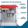 thumbnail image 2 of Maquina De Palomitas Comercial De 8 Onz 110V | Palomera De Mesa Popcorn Popper | Ideal Para Fiesta, Casa, Comercio, 2 of 5