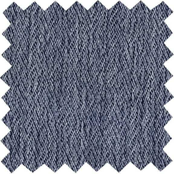 Crepon Gauze Heather Fabric - Rayon Sewing Fabric, Soft Apparel, Crafts (WHITE/INDIGO, 1.5"x1.5"SampleOfFabric)