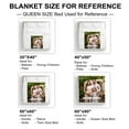 thumbnail image 7 of JML USA Customizable Flannel Blanket, Personalized Photo & Text Throw, Available in Multiple Sizes, Lightweight & Wrinkle-Resistant, Fast Shipping, 7 of 7