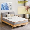 thumbnail image 2 of 10 Inch Hybrid Mattress, Twin, Innerspring Bed Mattress, Pressuer Relief and Breathable, Bed in a box CertiPUR-US, 2 of 12