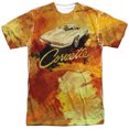 thumbnail image 1 of Chevy Men's  Painted Sting Ray Sublimation T-shirt White, 1 of 2