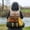 Khaki, variant on Outdoor Camping 20L Retro Waterproof Oil Wax Canvas Backpack,Army Green