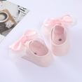 thumbnail image 7 of Hwmodou Warm Baby Socks Soft Shoes Bowkot Floor Bottom Princess Children Socks Kids Socks Stretchy Affordable Socks,0M-24M, 7 of 7