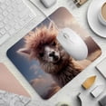 thumbnail image 2 of Alpaca Printed Gaming Mousepad Desk Pad, Square 8.3x9.8 Inch Non-Slip Rubber Bottom Mouse Mat for Office and Gaming, 2 of 6
