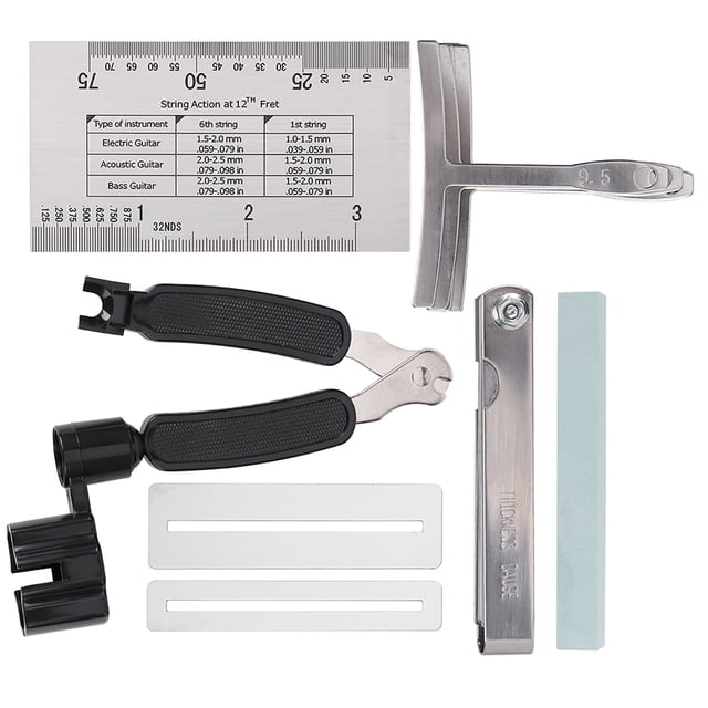 Guitar Sander,Guitar Tool Set Including Guitar Accessories Guitar Tool Set Built for Professionals