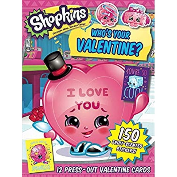 Pre-Owned Shopkins Who's Your Valentine? (Paperback) 9781499804706