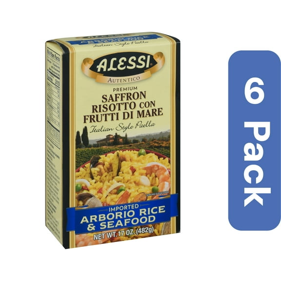 Alessi Frutti di Mare Risotto 17 oz (Pack of 6)