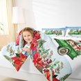 thumbnail image 4 of Feelyou 3D Santa Claus Queen Comforter Set, Kawaii Gnome Bedding Sets, Dreamy Winter Christmas Reversible Bedding Comforter Set, Super Cozy Room Decor, 3 Pieces, 4 of 8