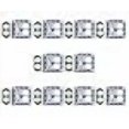 thumbnail image 3 of 10 Vintage Switch Plate White Delft Porcelain Toggle/Outlet | Renovator's Supply, 3 of 4