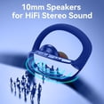 thumbnail image 5 of Ear Buds Wireless Earbuds Bluetooth Headphones with 80H Playtime LED Display Case, Over-Ear Hook with Mic, Stereo Sound, Easy Button Controls, Sports Earphones for Running Workout Gym, 5 of 6