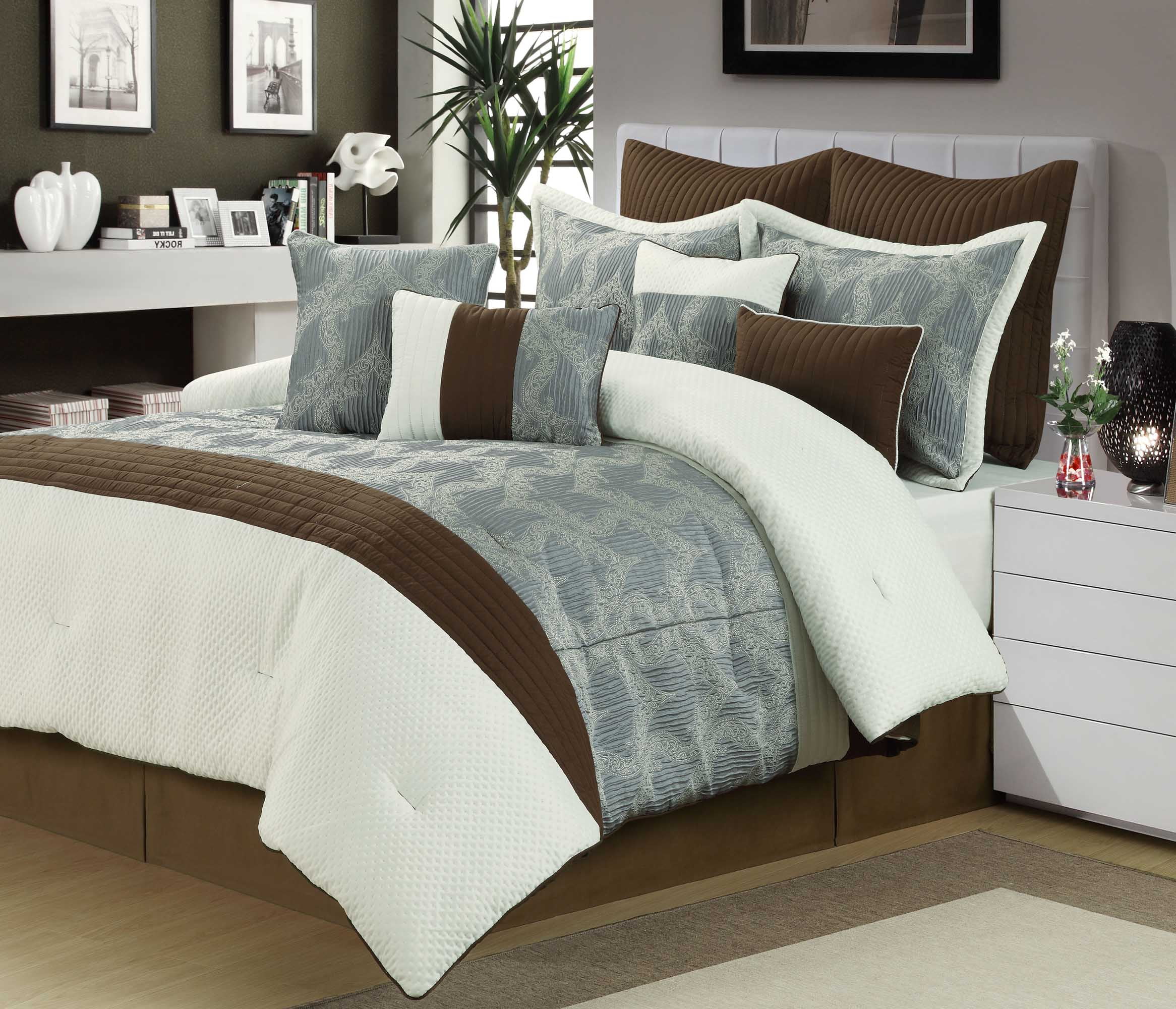 Regal 10 Piece Comforter Set King Walmart Com Walmart Com