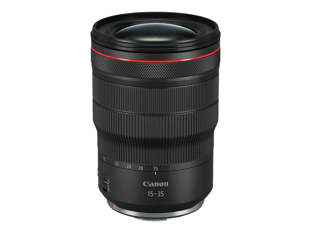 Canon RF Wideangle zoom lens 15 mm 35 mm f/2.8 L IS USM
