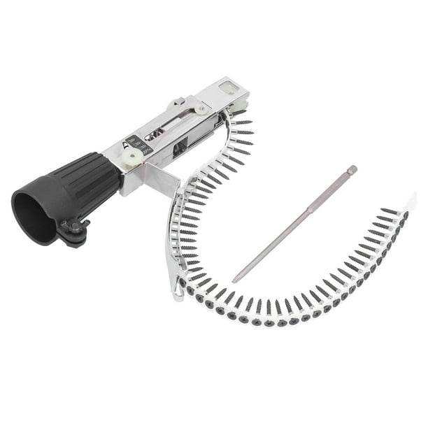Kit adaptador de pistola de clavos, kit de adaptador de pistola de clavos, herramientas de carpintería, taladro automático adaptado para la perfección NikouMX herramienta
