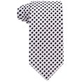 thumbnail image 4 of Black and White Checkered Necktie - Black & White Tie for Groom, 4 of 6
