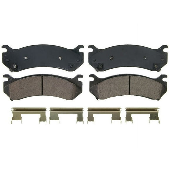 Front Brake Pad Set - Compatible with 2000 - 2006 Chevy Tahoe 2001 2002 2003 2004 2005