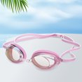 thumbnail image 1 of Gafas de natación selladas Protección UV Elástica para deportes profesionales (Rosa), 1 of 6