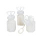 thumbnail image 3 of 24 piezas de burbujas vacías botella doble forma de corazón Bubble Bar burbujas de la boda para la boda Decoración de Navidad (blanco), 3 of 5
