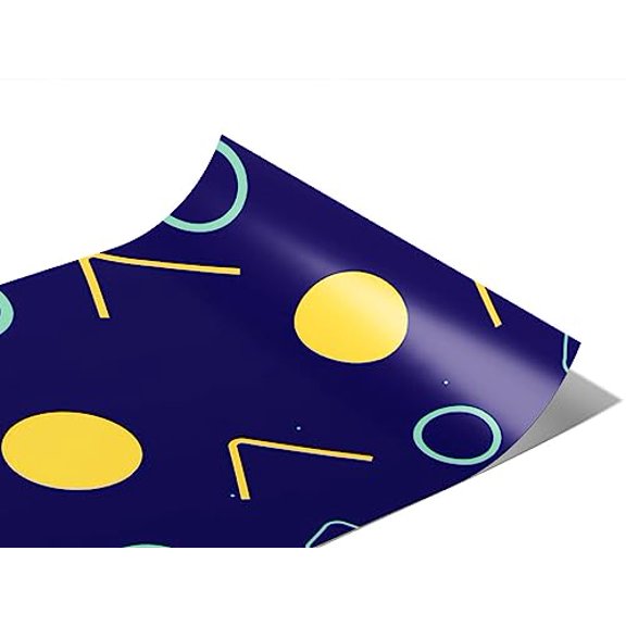 Rwraps 90s Retro Walking in Memphis Gloss Vinyl Film Wrap 59in x 26ft Vinyl Vehicle Car Film Sheet