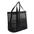 thumbnail image 4 of Bolsa de malla para playa Yinane Tote de playa de malla con bolsillo impermeable 8 bolsillos, 4 of 8