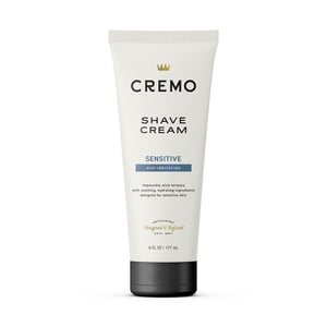 Cremo Sensitive Skin Concentrated Shave Cream, Unscented