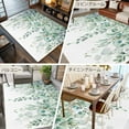 thumbnail image 6 of Sage Green Eucalyptus Leaves 5x8 Area Rugs, Spring Summer Botanical Rustic Non-Skid Rubber Backing Large Rectangle Rugs - Living Room Bedroom Home Office, Indoor Floor Mat Carpets Washable Rug, 6 of 9