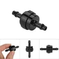 thumbnail image 1 of One Way Inline Check Valve, Non Return Straight Push Check Valve Air Water Quick Connect Fittings For Fuel Gas Liquid, 1 of 8