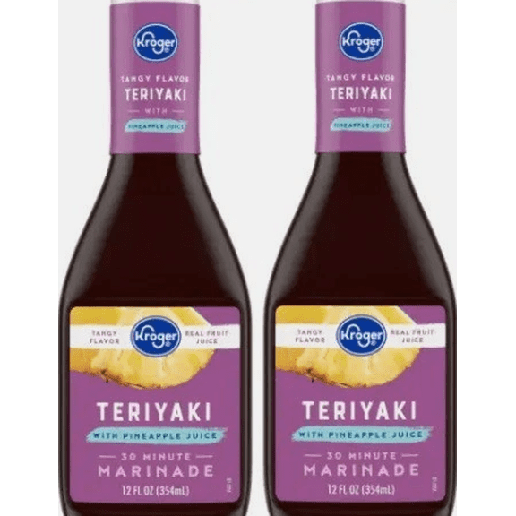 Teriyaki Pineapple Marinade 2 Pack 12 Oz