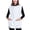 D1-white(19.7‘’w×27.6‘’h), variant on DOVACKA Unisex Smock Cobbler Apron with Side Ties & 3 Pockets, for Chef Kitchen Cleaning Hairstylist
