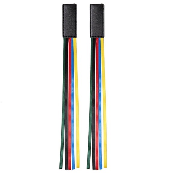 Ywmsfl 2 Pcs Ribbon Bookmarks PU Bookmarks Creative Bible Page Marker