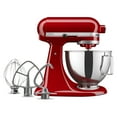 thumbnail image 3 of KitchenAid Deluxe Series 4.5 Quart Tilt-Head Stand Mixer with Stainless Bowl, Empire Red, KSM97ER, 3 of 5