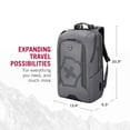 thumbnail image 2 of Mochila Victorinox Touring 2.0 Traveler 33L Gris Claro, 2 of 9