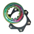 thumbnail image 3 of 4x Adaptador de Bloqueo Central de Freno de Disco de Bicicleta a Junta de Conversión Del Rotor de Freno de Instación de 6 Pernos, Cubo de Bloqueo Sunnimix Adaptador de candado central para bicicletas, 3 of 8