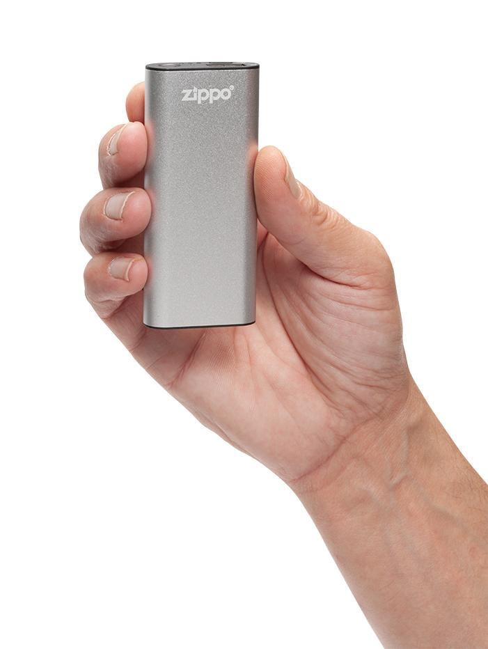 Zippo Silver HeatBank 3 Rechargeable Hand Warmer