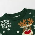 thumbnail image 5 of Taqqpue Ugly Christmas Sweater for Boys Girls, Funny Knitted Sweatshirt Crewneck Holiday Pullover Tops Xmas Clothes for Kids 3-8 Years, 5 of 7