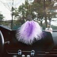 thumbnail image 2 of Dainzusyful Car Accessories Home Decor For Car Rearview Hanging Decor Handmade Nature Feather Small Car Charms Pendant Accessories Accessories, 2 of 4