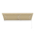 thumbnail image 2 of ALEKO 16 x 10 ft Sand Motorized Retractable Patio Awning, 2 of 7
