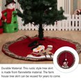 thumbnail image 5 of justharion Xmas Tree Apron Anti-fade Exquisite Printed Pattern Diameter 105cm Round Carpet Festival Base Cover Party Home New Year, 5 of 5
