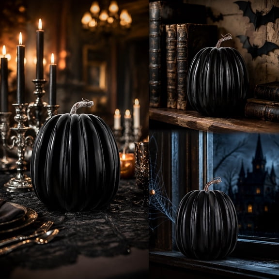 Halloween Sale Clearance!Fall Decorations for Home, Simulation Pumpkin Model Thanksgiving Pumpkin Ornament Decoration Halloween DIY Accessories Small Ornament Prop