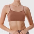 thumbnail image 3 of Fsqjgq Sports Bras for Women Underwear Sports Bra Wireless Bras Compression Bras for Women Wireless Bra With Seamless Smooth Comfort Wirefree T Shirt Bra Push Up Bra Seamless Sports Bras Tank Tops, 3 of 6