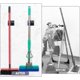 thumbnail image 4 of Stainless Steel Broom Holder with Hooks, Self Adhesive Wall Mounted Organizer, 4 of 5