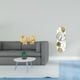thumbnail image 2 of Asa de mueble,Tirador de latón con forma de lazo para muebles o armario,Espejo de pared,Espejo decorativo nórdico para colgar en la pared,Espejos de pared metálicos decorativos para el hogar, 2 of 8