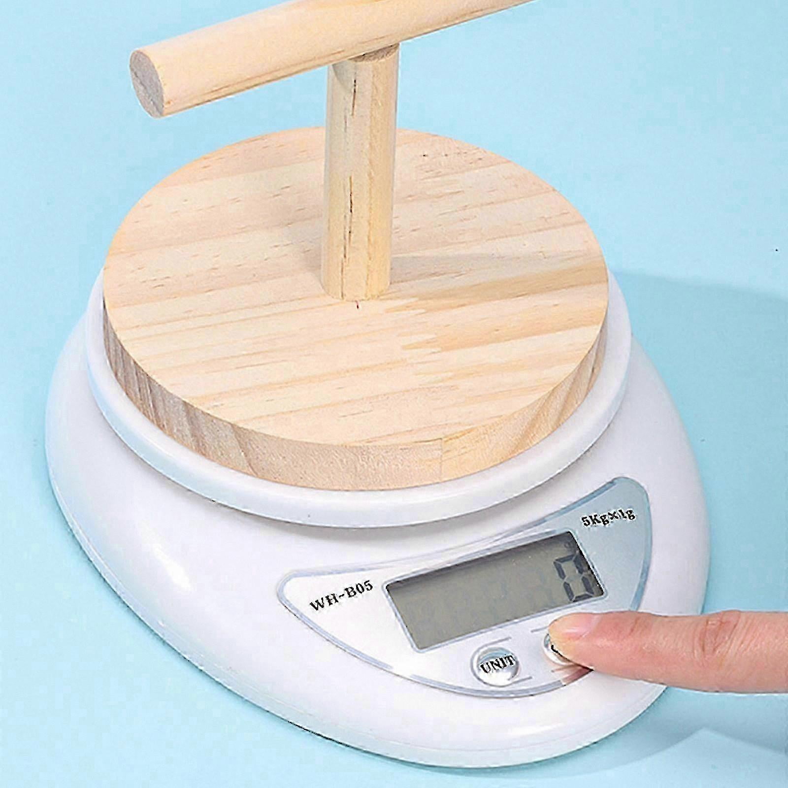 Digital Scale for Birds and Small Animals, 50kg Capacity, Multicolor Design