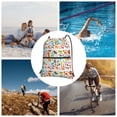 thumbnail image 6 of Naloa Animals Drawstring Backpack String Bag Cinch Water Resistant for Gym Shopping Sport Yoga, 6 of 6