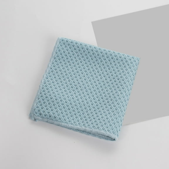 ZOURIH 1 PCS Kitchen Dish Towels 100% Cotton Cloth Soft Cleaning Drying Absorbent Terry Loop: Multipurpose for Everyday Use