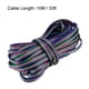 thumbnail image 2 of Uxcell 33ft / 10m 22AWG 4 Pin 4 Color Cable Line RGB Wire para LED 5050 3528, 2 of 5