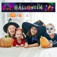 thumbnail image 3 of JeashCHAT Large Halloween Banner Halloween Decorations Outdoor Yard Porch Signs Halloween Party Decorations Supplies, 3 of 5