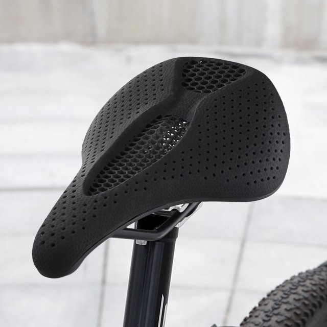Asiento de bicicleta Bsvklp cómodo impreso en 3D transpirable