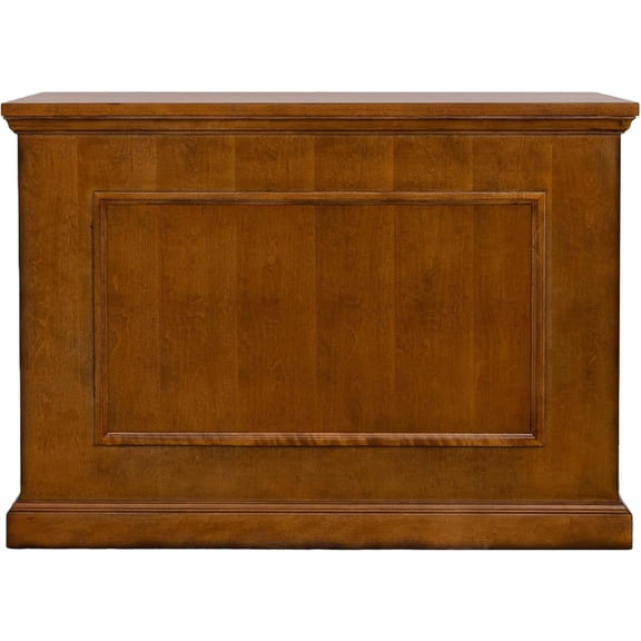 The Elevate 72009 Honey Oak Smart TV Lift Cabinet for 50" Flat screen TVs